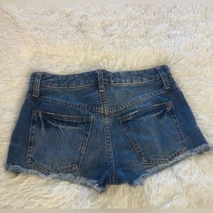 Free People Classic Blue Jean Shorts